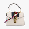 Sylvie Ivory×navy×red Leather 470270 C022522761シルヴィ アイボリー×ネイビー×レッド レザー 470270 C022522761