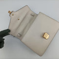 Sylvie Ivory×navy×red Leather 470270 C022522761シルヴィ アイボリー×ネイビー×レッド レザー 470270 C022522761