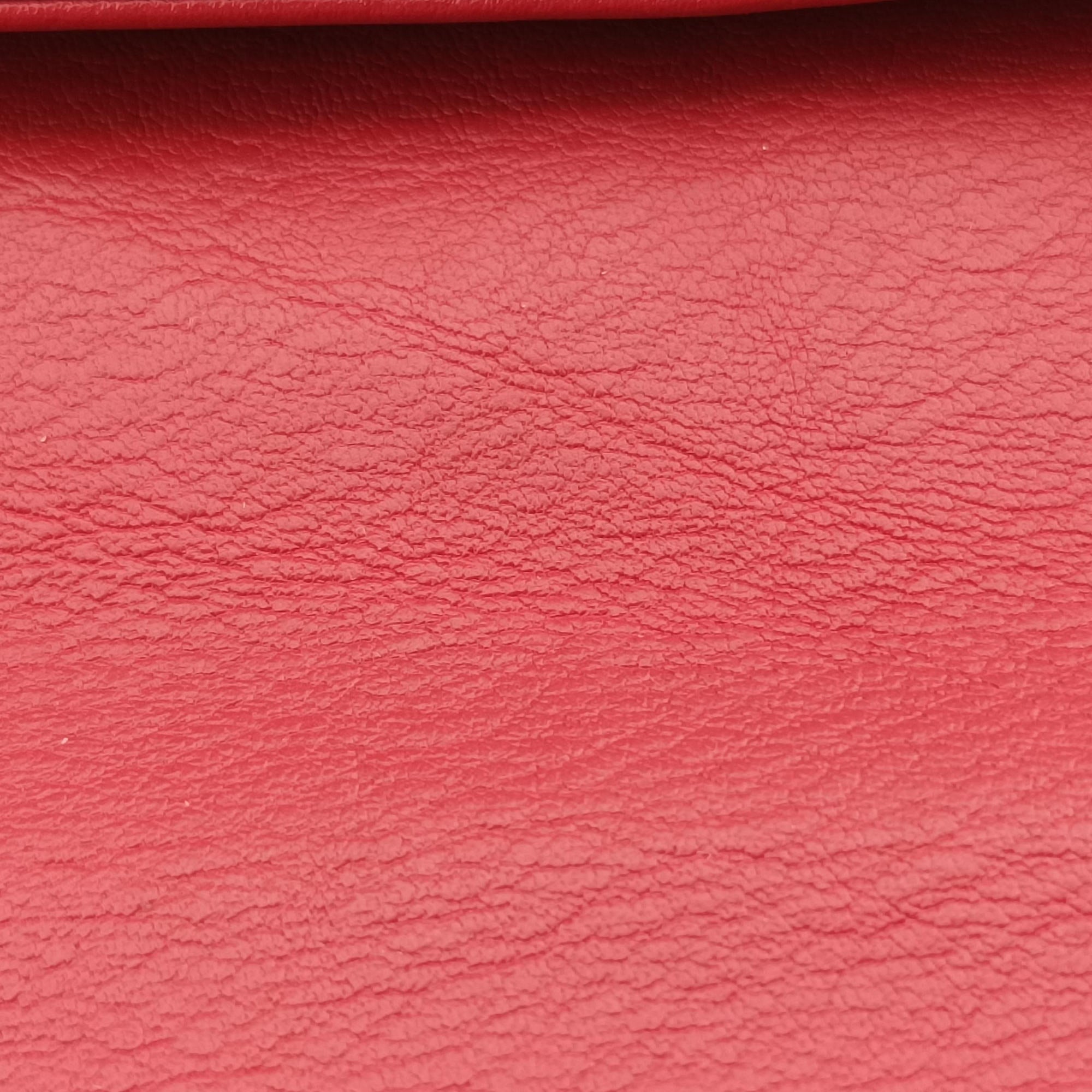 Fendista Pochette Red Leather 8M0276 8M0276-ANG-129-2566フェンディスタ ポシェット レッド レザー 8M0276 8M0276-ANG-129-2566