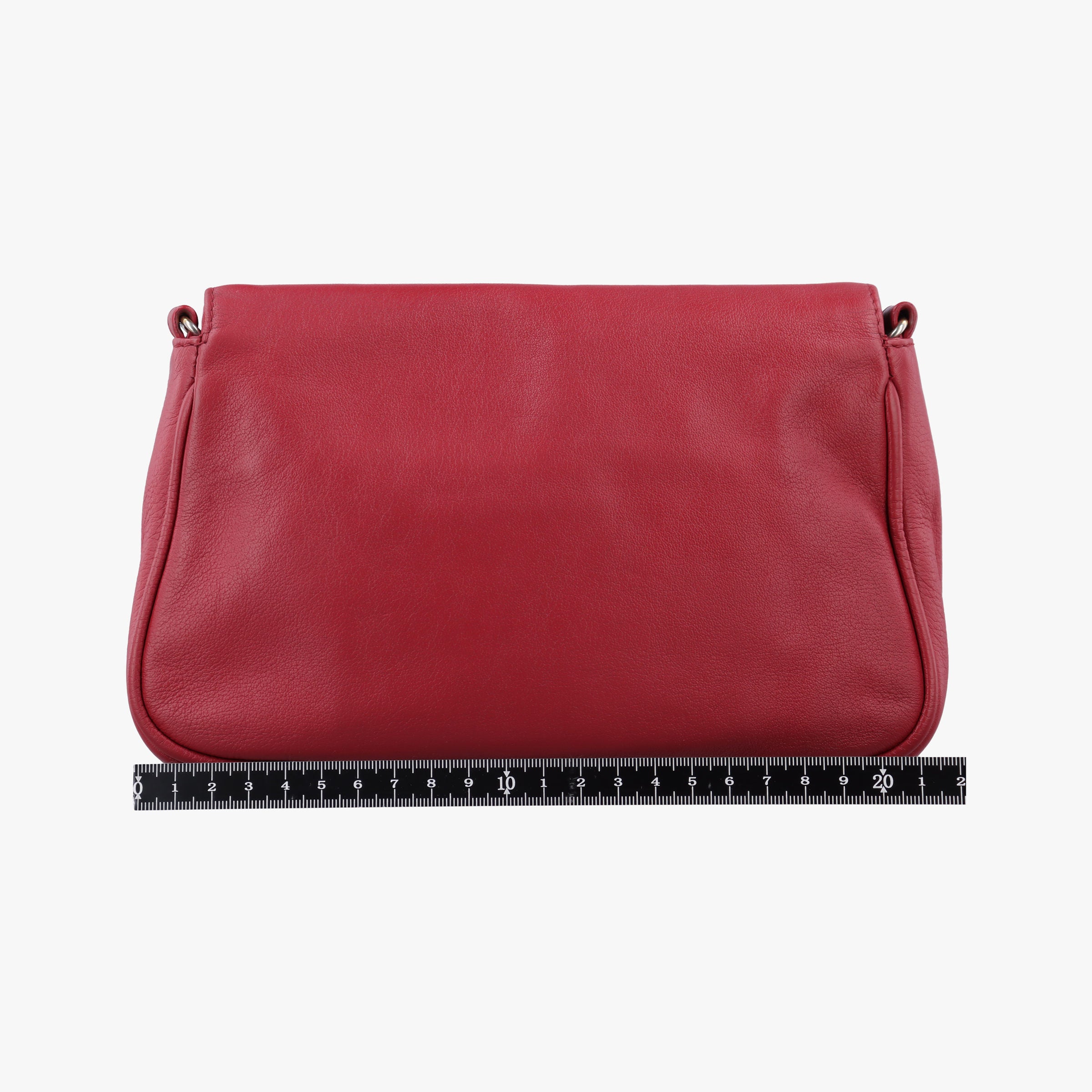 Fendista Pochette Red Leather 8M0276 8M0276-ANG-129-2566フェンディスタ ポシェット レッド レザー 8M0276 8M0276-ANG-129-2566