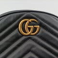 GG Marmont Black Leather 476434 D025024760GGマーモント ブラック レザー 476434 D025024760