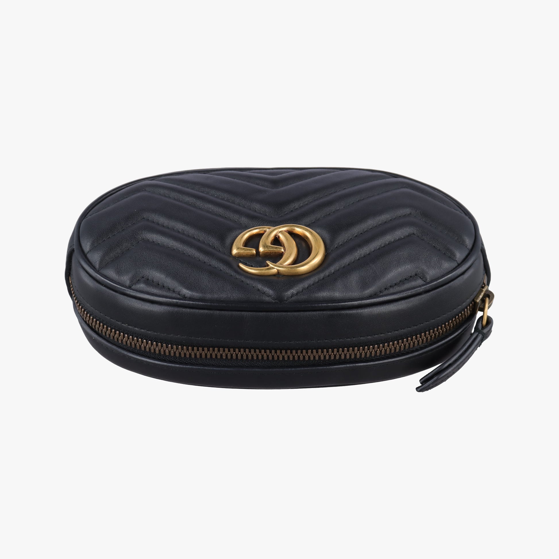 GG Marmont Black Leather 476434 D025024760GGマーモント ブラック レザー 476434 D025024760