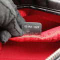 Lady Dior Black lambskin 02-MA-1028レディディオール ブラック ラムスキン 02-MA-1028