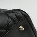 Lady Dior Black lambskin 02-MA-1028レディディオール ブラック ラムスキン 02-MA-1028