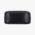 Lady Dior Black lambskin 02-MA-1028レディディオール ブラック ラムスキン 02-MA-1028