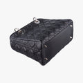 Lady Dior Black lambskin 02-MA-1028レディディオール ブラック ラムスキン 02-MA-1028