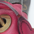 OLYMPE Brown×Rouge Monogram Canvas×calf leather M40732 SP0184オランプ モノグラム/ブラウン×ルージュ モノグラムキャンバス×カーフレザー M40732 SP0184