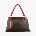 OLYMPE Brown×Rouge Monogram Canvas×calf leather M40732 SP0184オランプ モノグラム/ブラウン×ルージュ モノグラムキャンバス×カーフレザー M40732 SP0184