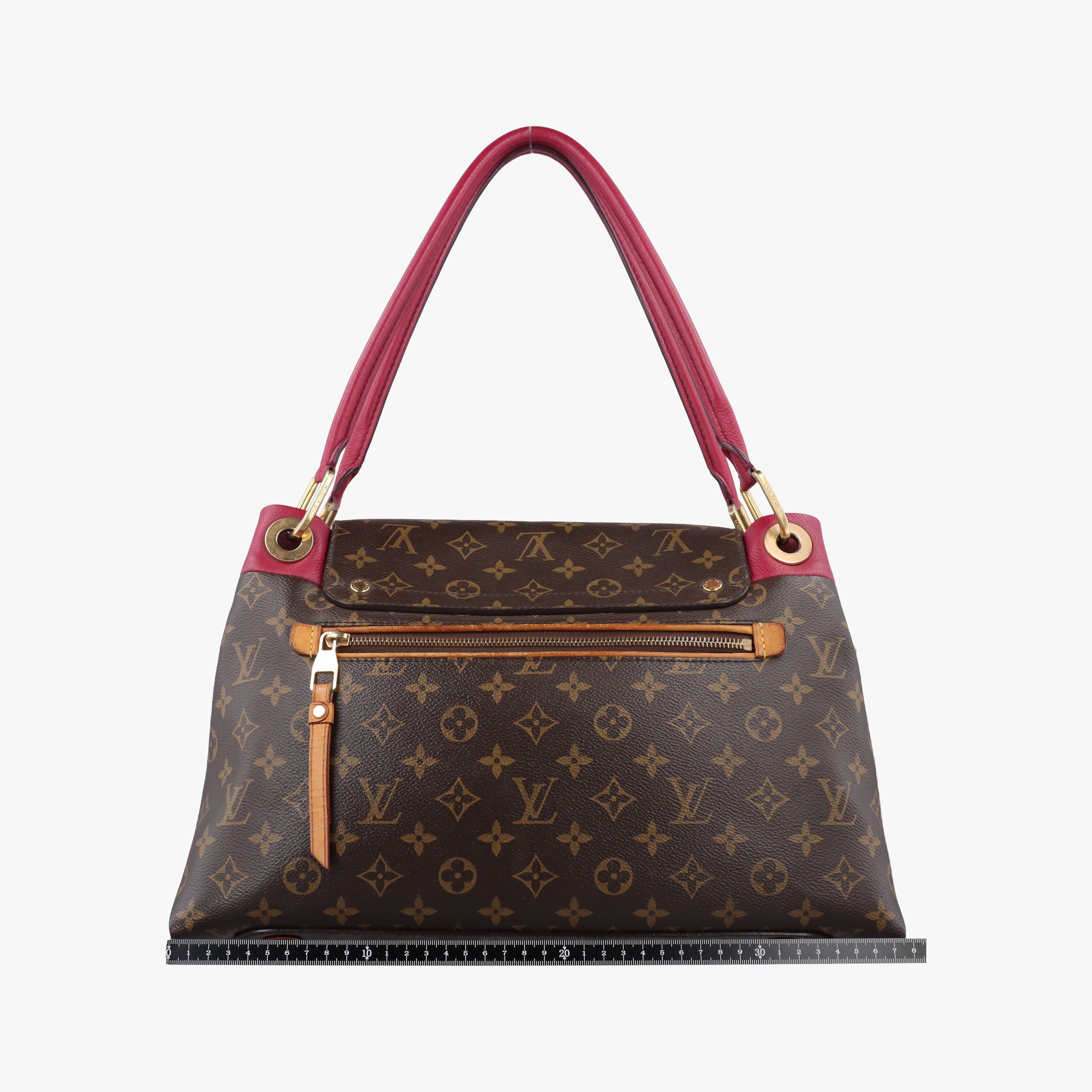OLYMPE Brown×Rouge Monogram Canvas×calf leather M40732 SP0184オランプ モノグラム/ブラウン×ルージュ モノグラムキャンバス×カーフレザー M40732 SP0184