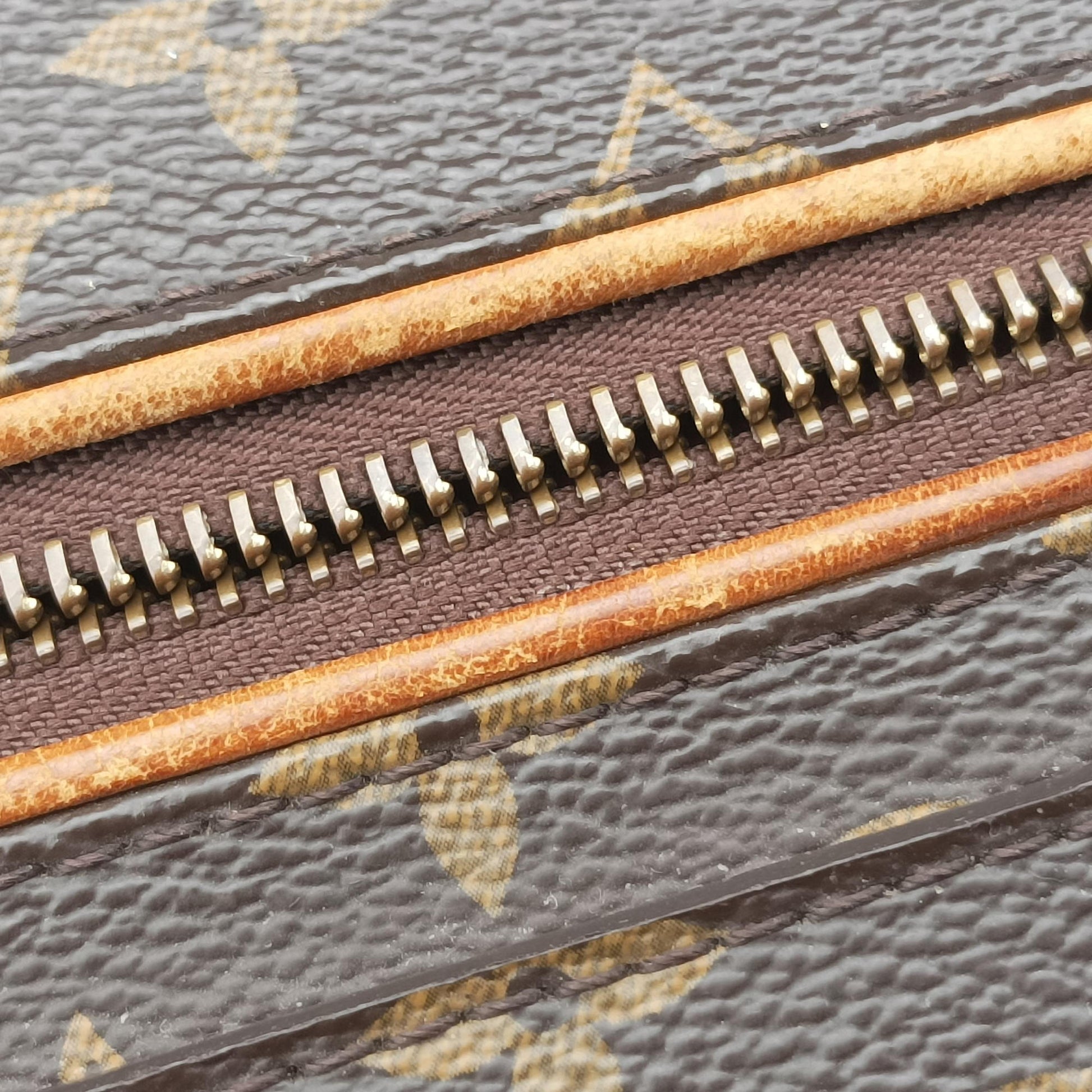 OLYMPE Brown×Rouge Monogram Canvas×calf leather M40732 SP0184オランプ モノグラム/ブラウン×ルージュ モノグラムキャンバス×カーフレザー M40732 SP0184