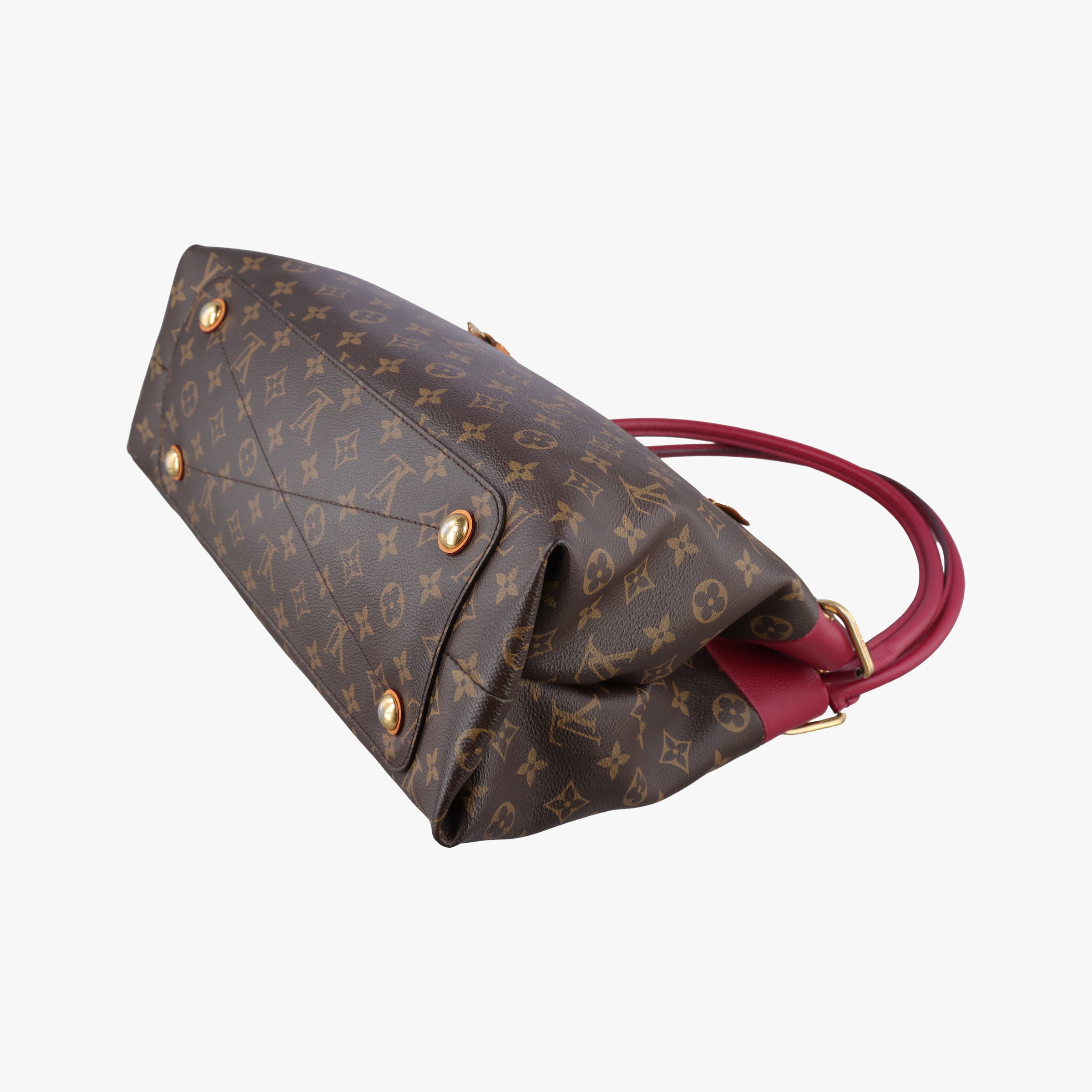 OLYMPE Brown×Rouge Monogram Canvas×calf leather M40732 SP0184オランプ モノグラム/ブラウン×ルージュ モノグラムキャンバス×カーフレザー M40732 SP0184