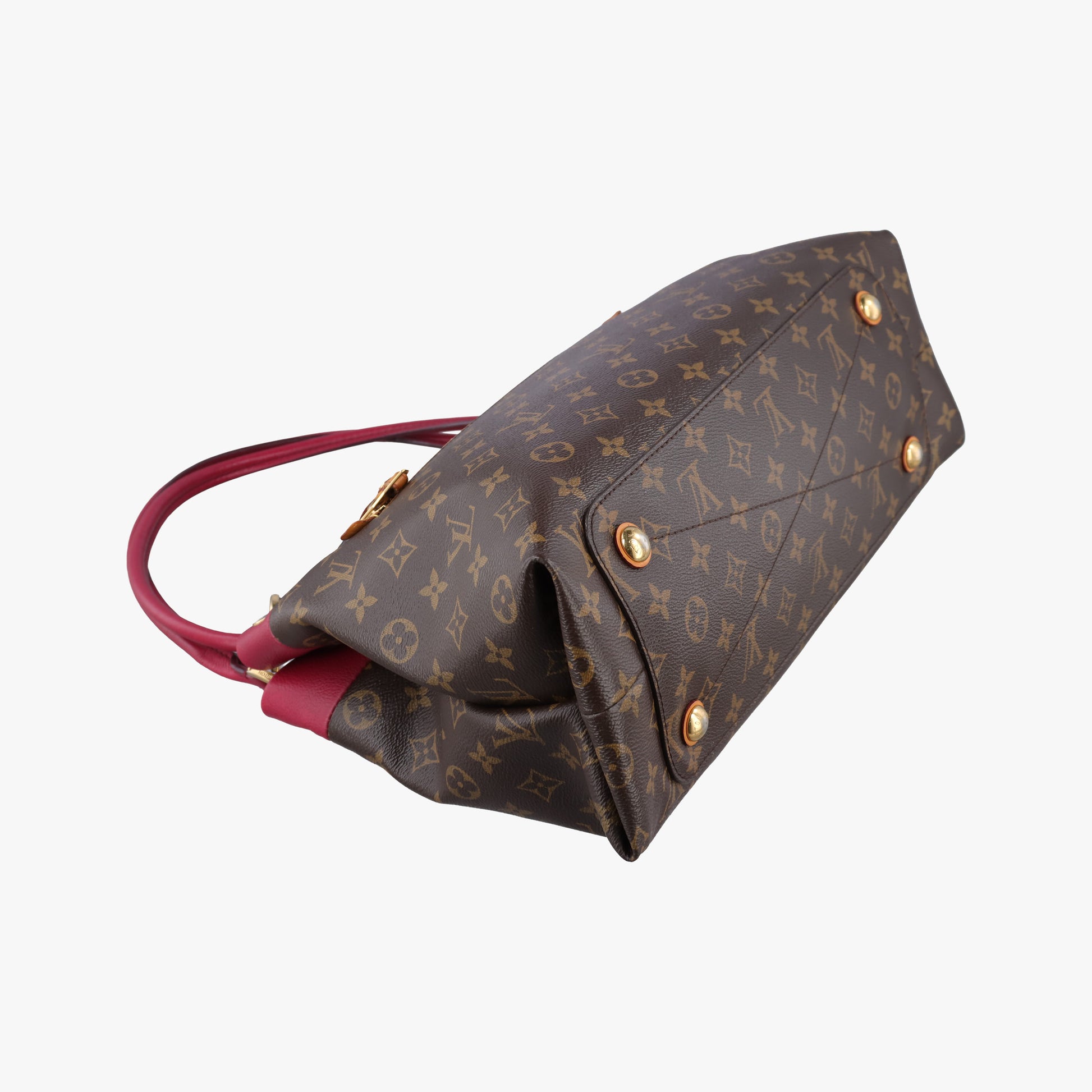 OLYMPE Brown×Rouge Monogram Canvas×calf leather M40732 SP0184オランプ モノグラム/ブラウン×ルージュ モノグラムキャンバス×カーフレザー M40732 SP0184
