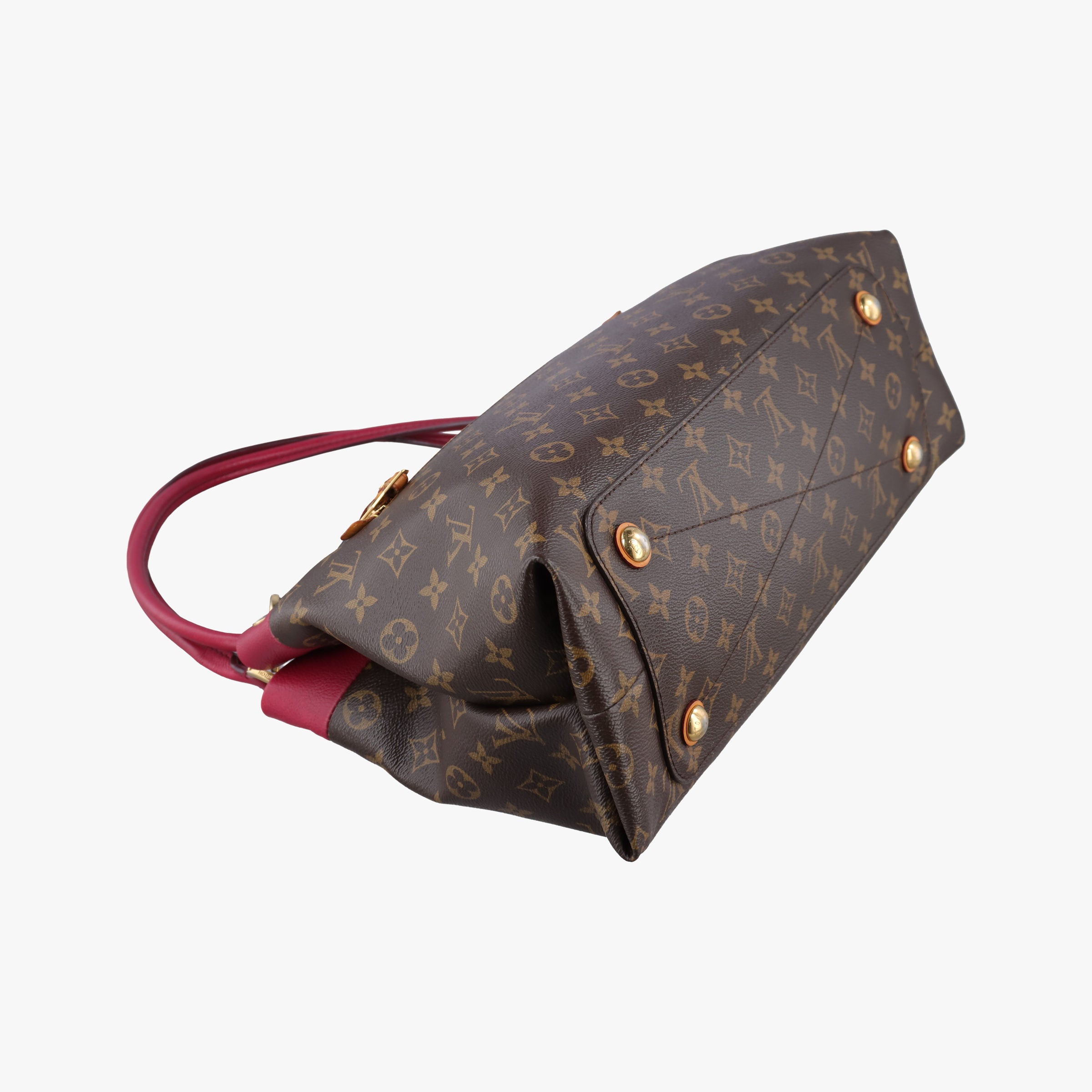 OLYMPE Brown×Rouge Monogram Canvas×calf leather M40732 SP0184オランプ モノグラム/ブラウン×ルージュ モノグラムキャンバス×カーフレザー M40732 SP0184