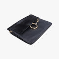 FAYE Black Suede × leather 01-16-50-65フェイ ブラック スエード×レザー 01-16-50-65