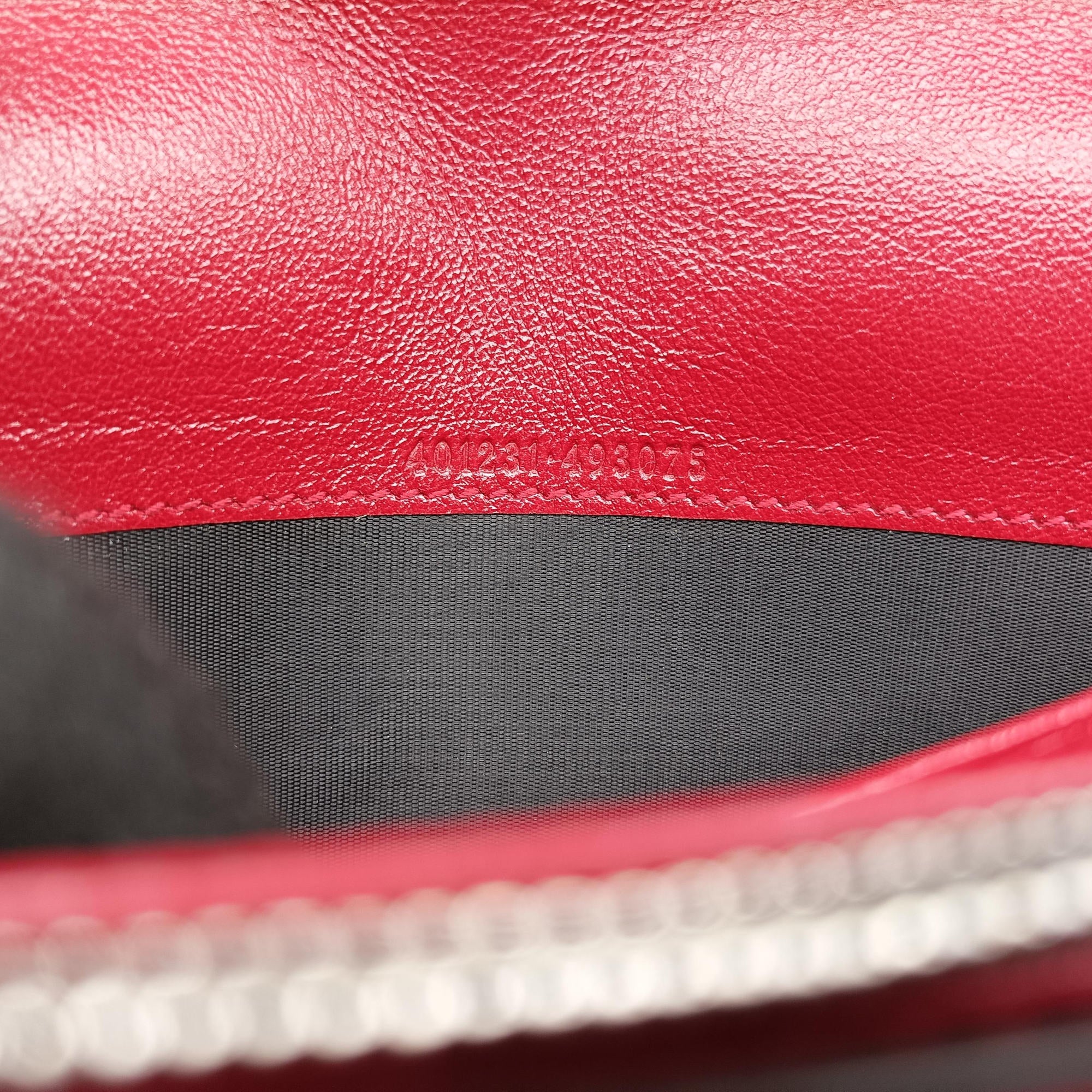 Dionysus Ivory × Red × Black Tweed×Leather 401231 ディオニュソス アイボリー × レッド × ブラック ツイード×レザー 401231 
