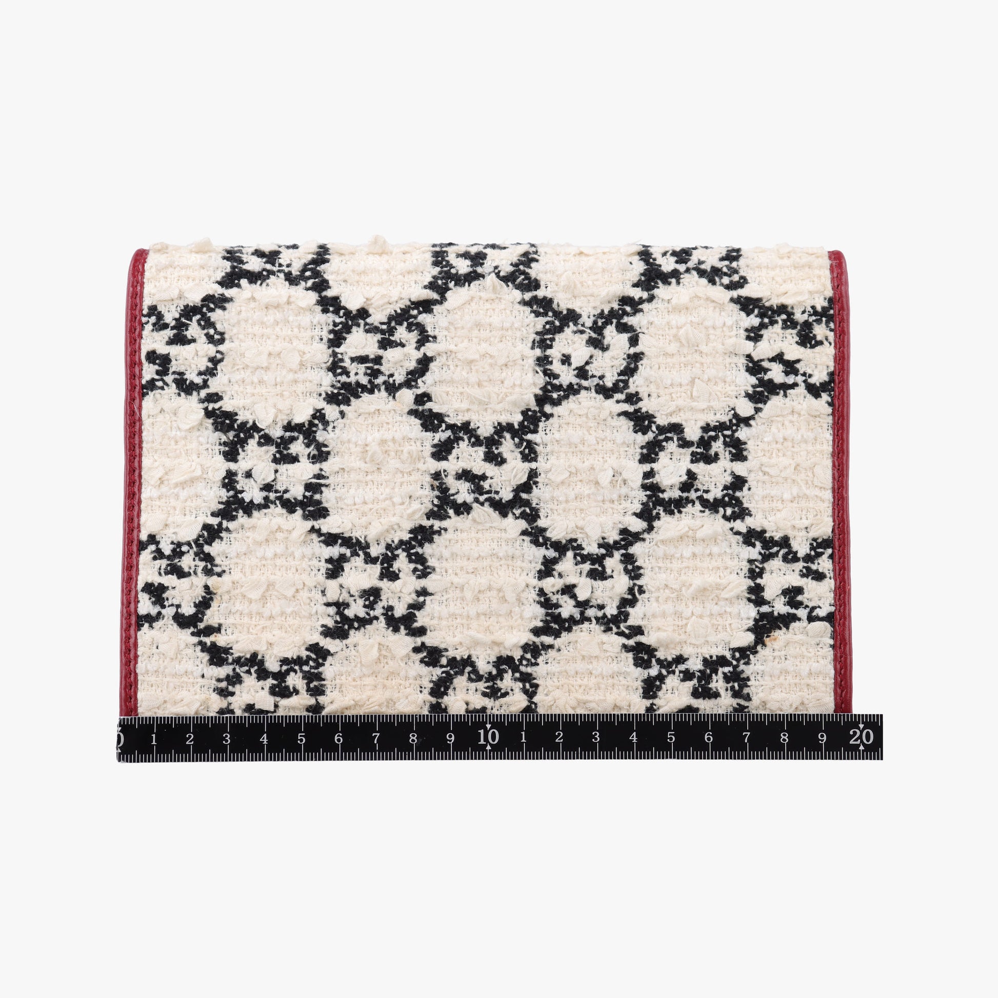 Dionysus Ivory × Red × Black Tweed×Leather 401231 ディオニュソス アイボリー × レッド × ブラック ツイード×レザー 401231 