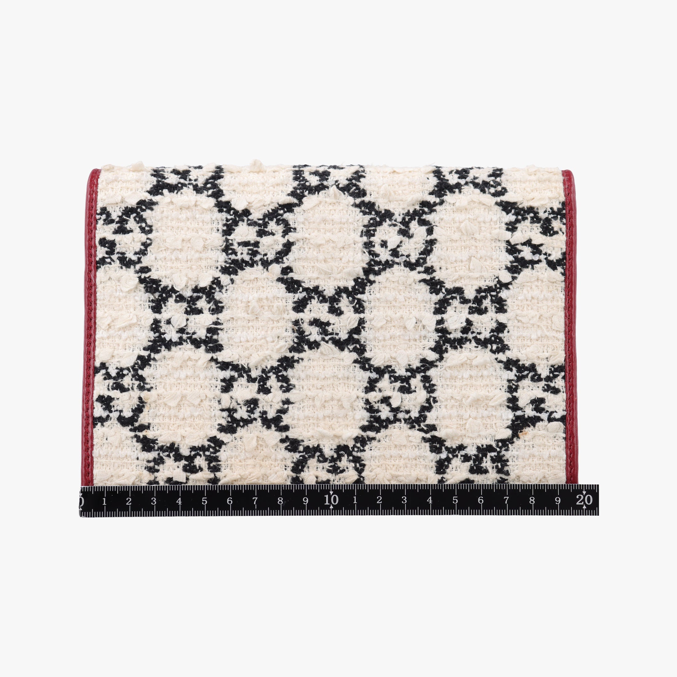Dionysus Ivory × Red × Black Tweed×Leather 401231 ディオニュソス アイボリー × レッド × ブラック ツイード×レザー 401231 