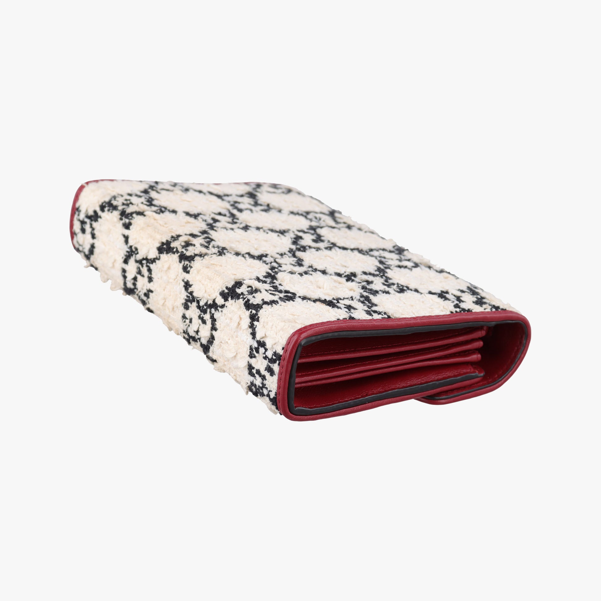 Dionysus Ivory × Red × Black Tweed×Leather 401231 ディオニュソス アイボリー × レッド × ブラック ツイード×レザー 401231 