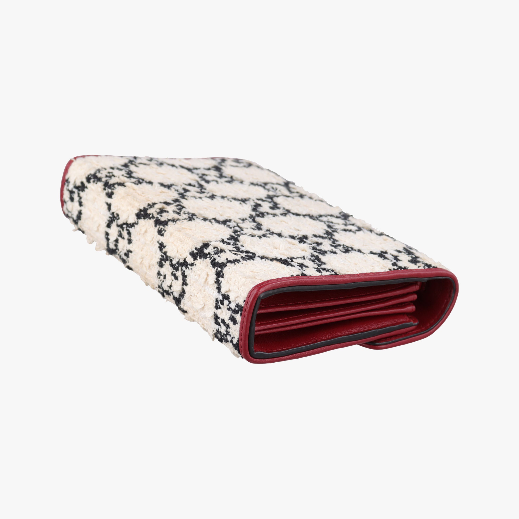 Dionysus Ivory × Red × Black Tweed×Leather 401231 ディオニュソス アイボリー × レッド × ブラック ツイード×レザー 401231 
