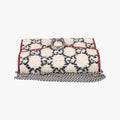 Dionysus Ivory × Red × Black Tweed×Leather 401231 ディオニュソス アイボリー × レッド × ブラック ツイード×レザー 401231 