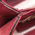 Arli Burgundy Suede×leather 550126 G028167648アリー ワインレッド スエード×レザー 550126 G028167648