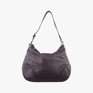Hobo Guccissima Ebony Leather 211810 B7205061ホーボー グッチシマ エボニー レザー 211810 B7205061