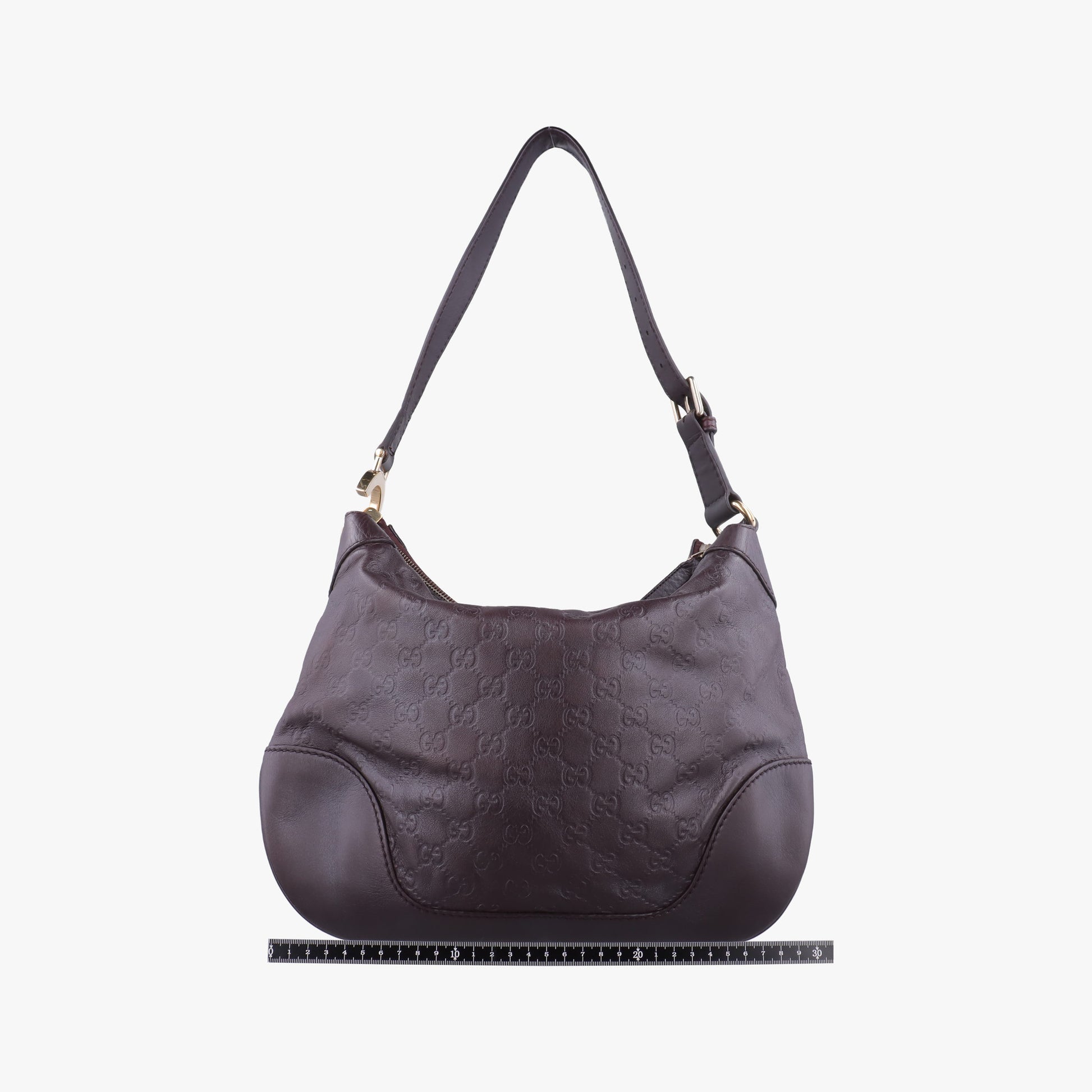Hobo Guccissima Ebony Leather 211810 B7205061ホーボー グッチシマ エボニー レザー 211810 B7205061