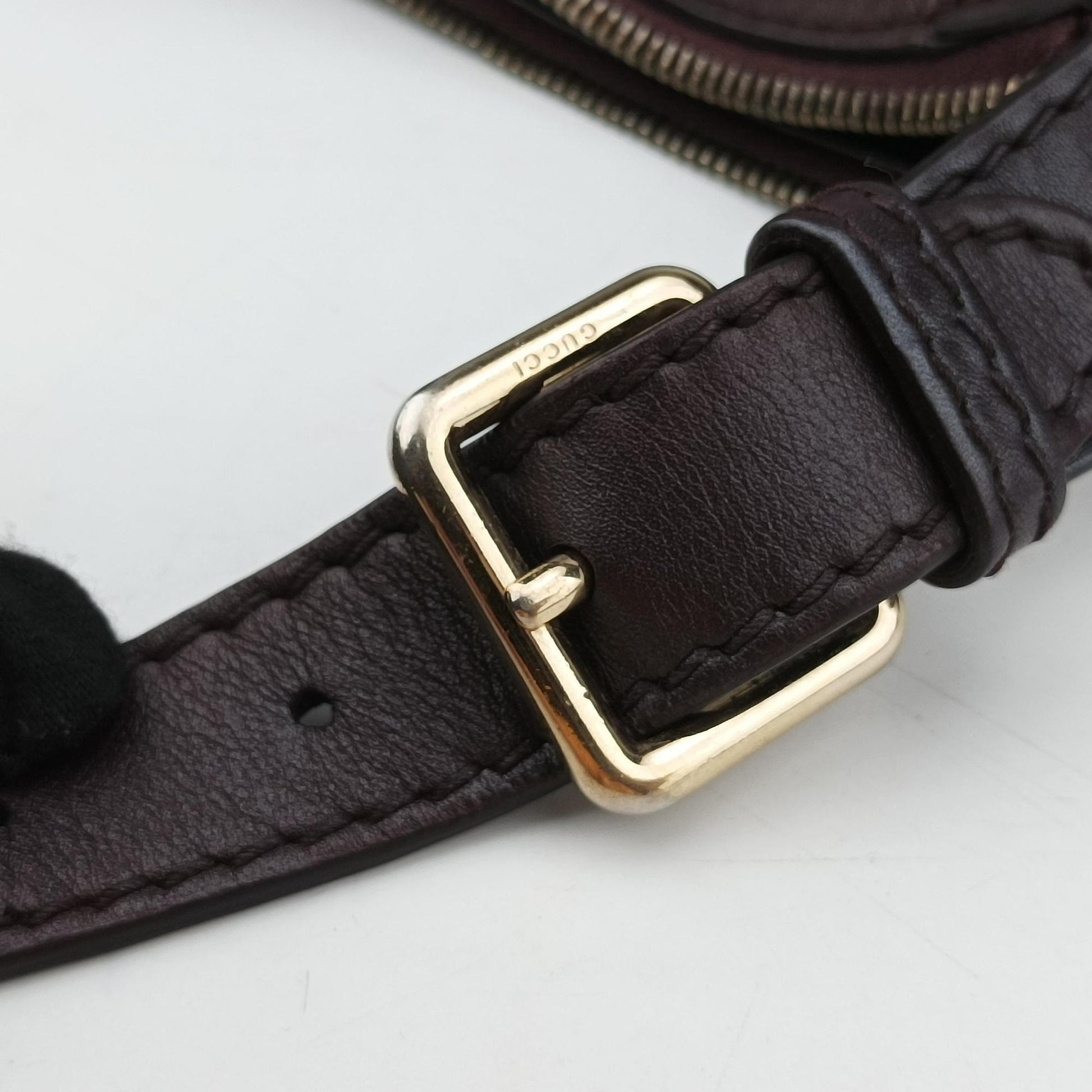Hobo Guccissima Ebony Leather 211810 B7205061ホーボー グッチシマ エボニー レザー 211810 B7205061