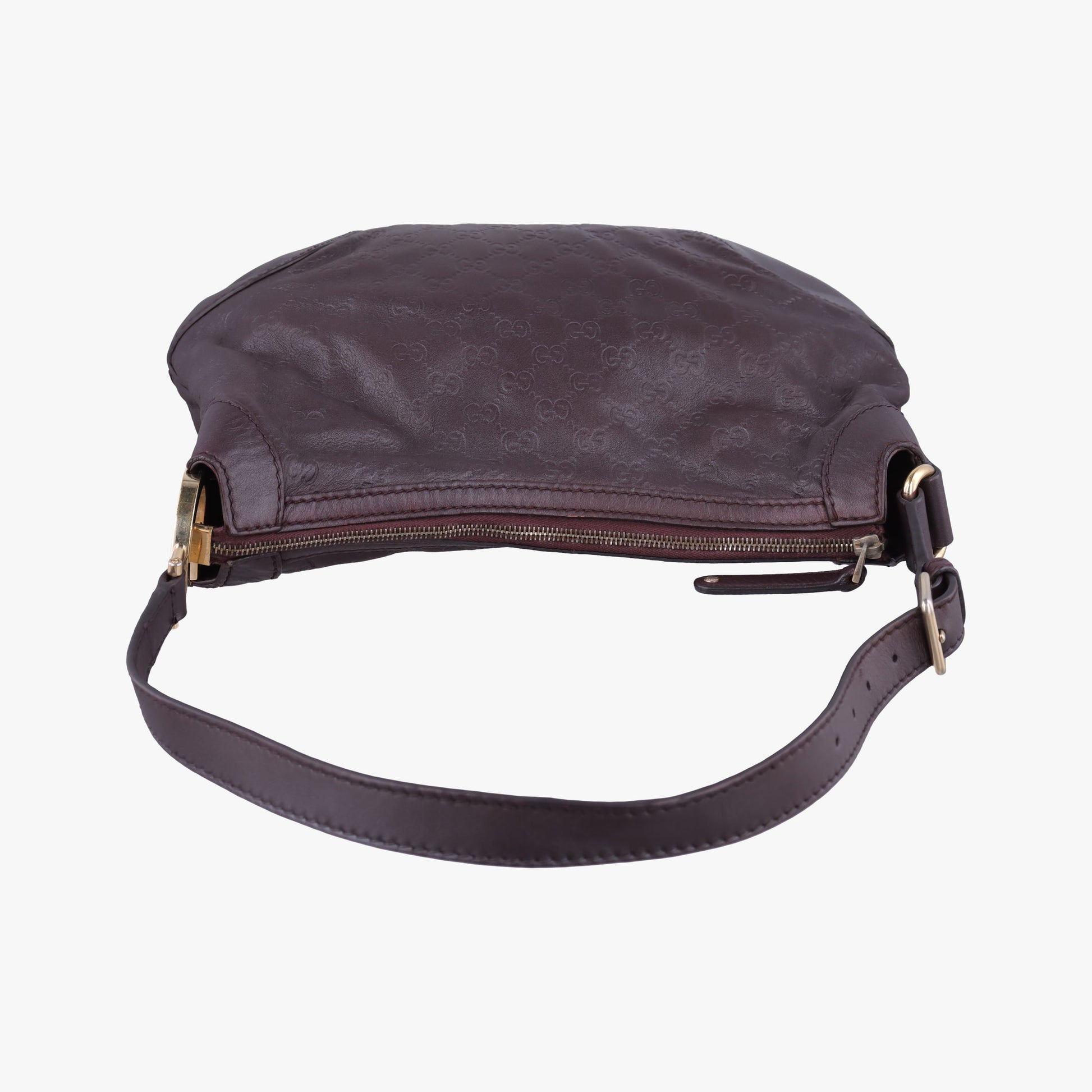 Hobo Guccissima Ebony Leather 211810 B7205061ホーボー グッチシマ エボニー レザー 211810 B7205061