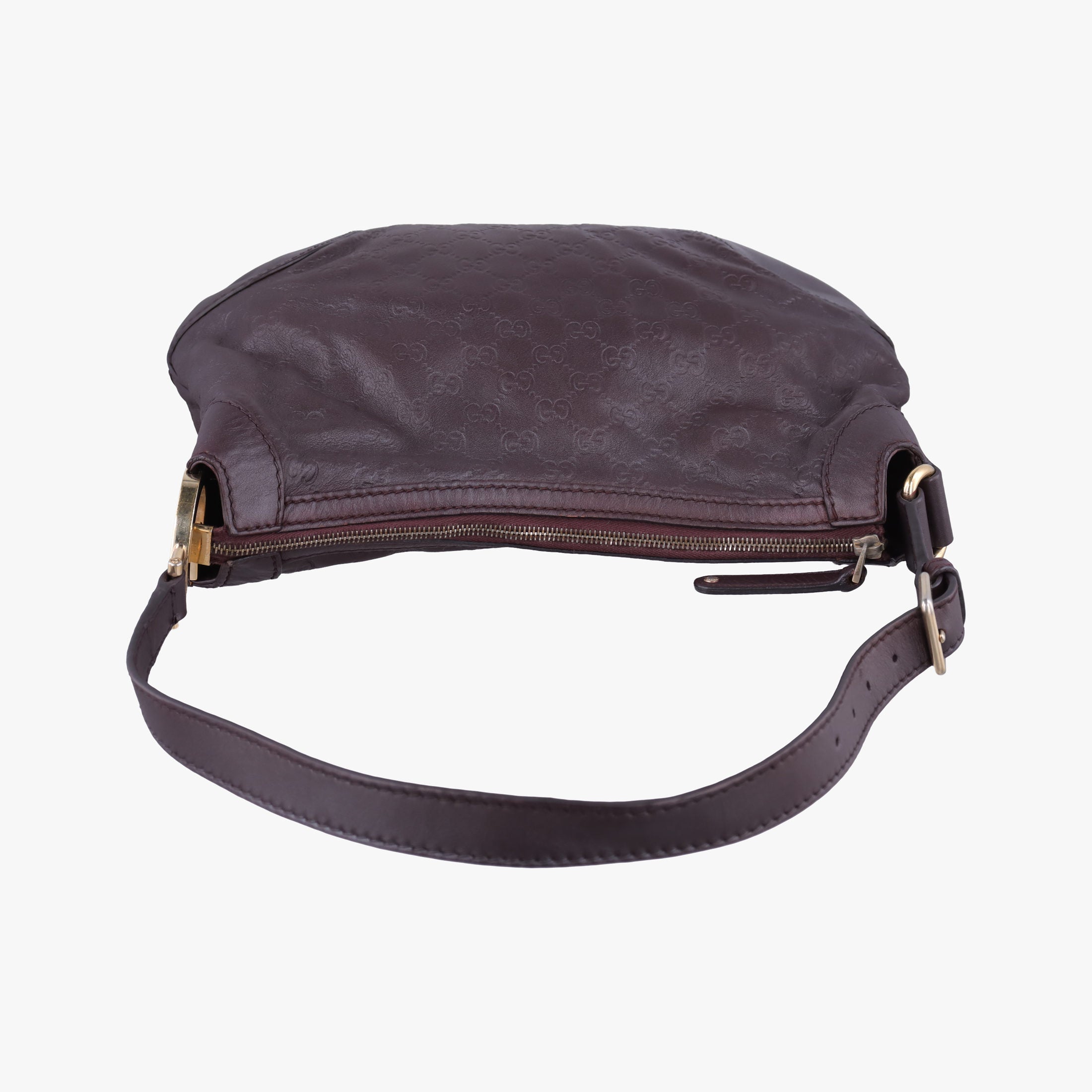 Hobo Guccissima Ebony Leather 211810 B7205061ホーボー グッチシマ エボニー レザー 211810 B7205061