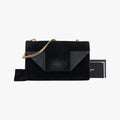 Small Betty Black Suede × Leather 314516 314516.000926ベティ スモール ブラック スエード × レザー 314516 314516.000926