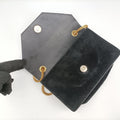 Small Betty Black Suede × Leather 314516 314516.000926ベティ スモール ブラック スエード × レザー 314516 314516.000926