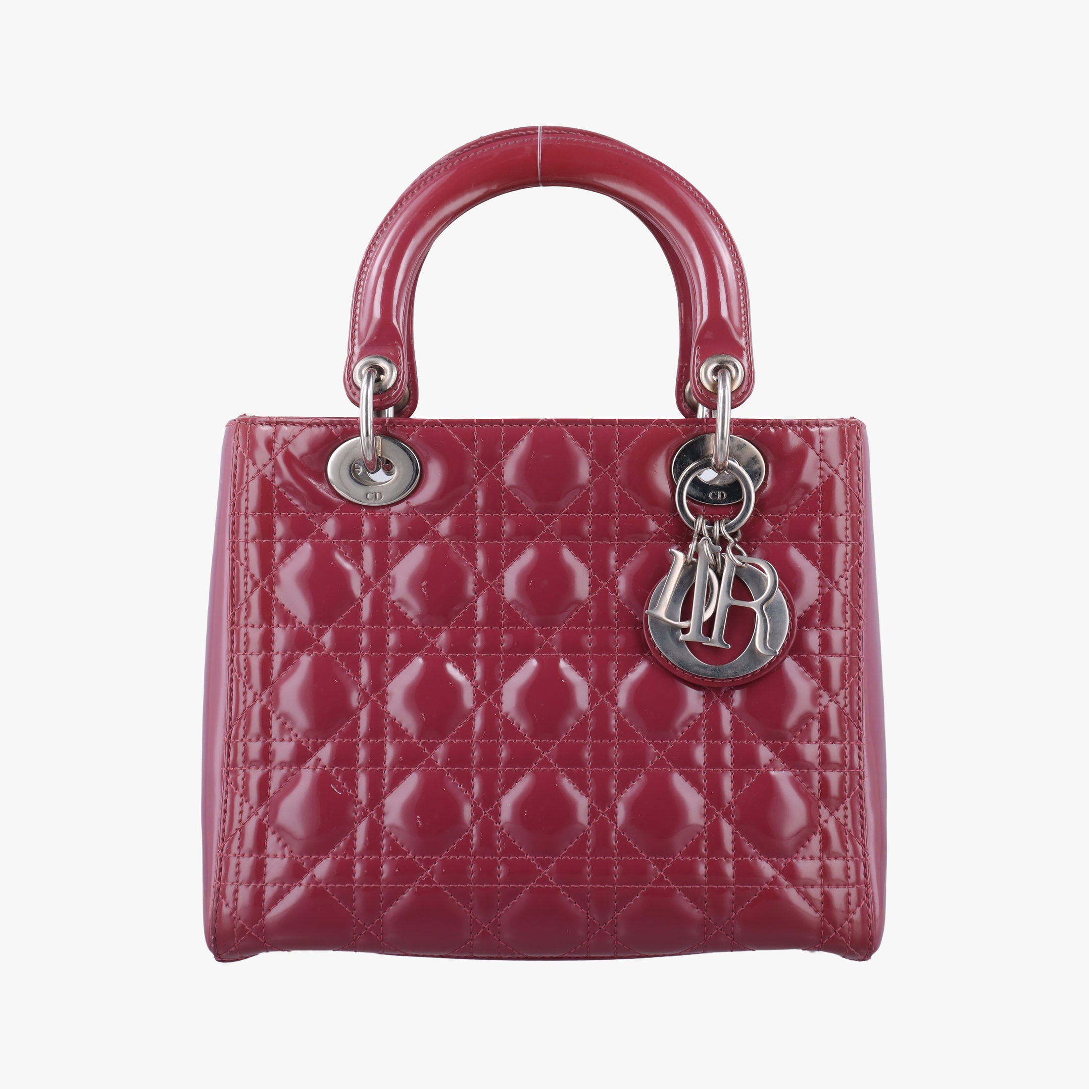 Lady Dior Purple patent 01-BO-0122 Bレディディオール パープル パテント 01-BO-0122 B