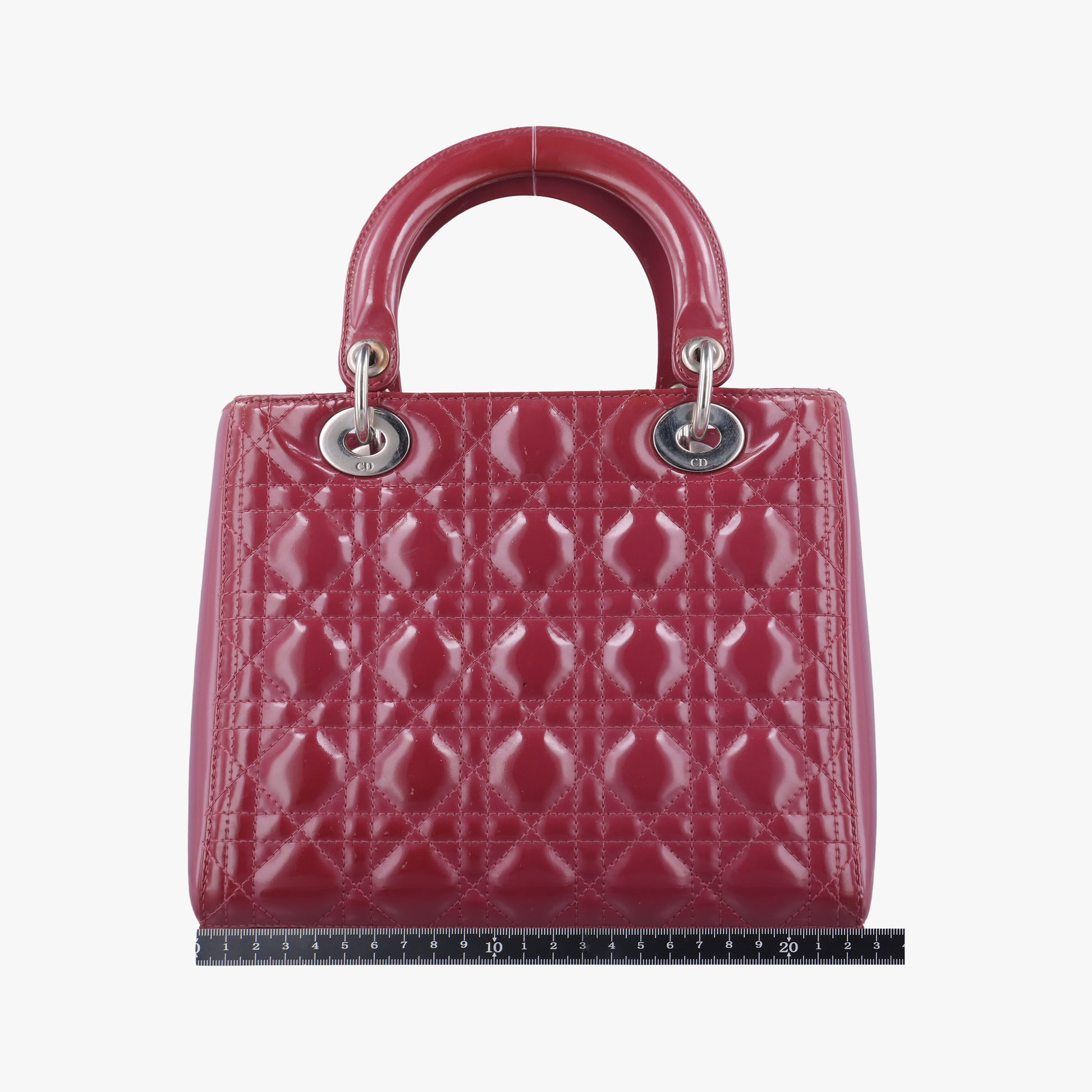 Lady Dior Purple patent 01-BO-0122 Bレディディオール パープル パテント 01-BO-0122 B