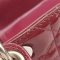 Lady Dior Purple patent 01-BO-0122 Bレディディオール パープル パテント 01-BO-0122 B