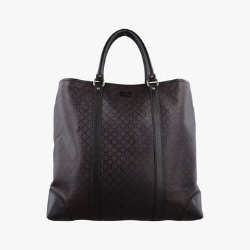 Diamante tote Brown leather 223668 F8989698ディアマンテ トート ブラウン レザー 223668 F8989698