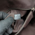 Diamante tote Brown leather 223668 F8989698ディアマンテ トート ブラウン レザー 223668 F8989698