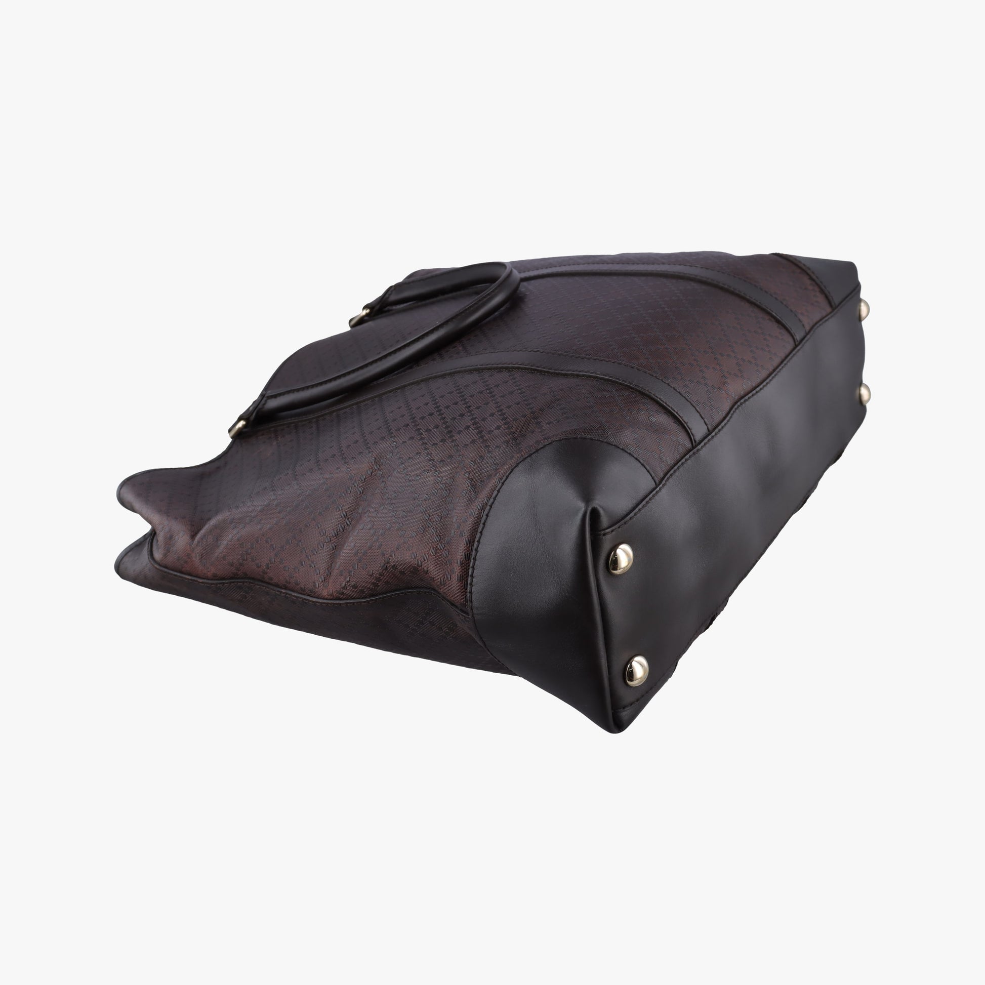 Diamante tote Brown leather 223668 F8989698ディアマンテ トート ブラウン レザー 223668 F8989698