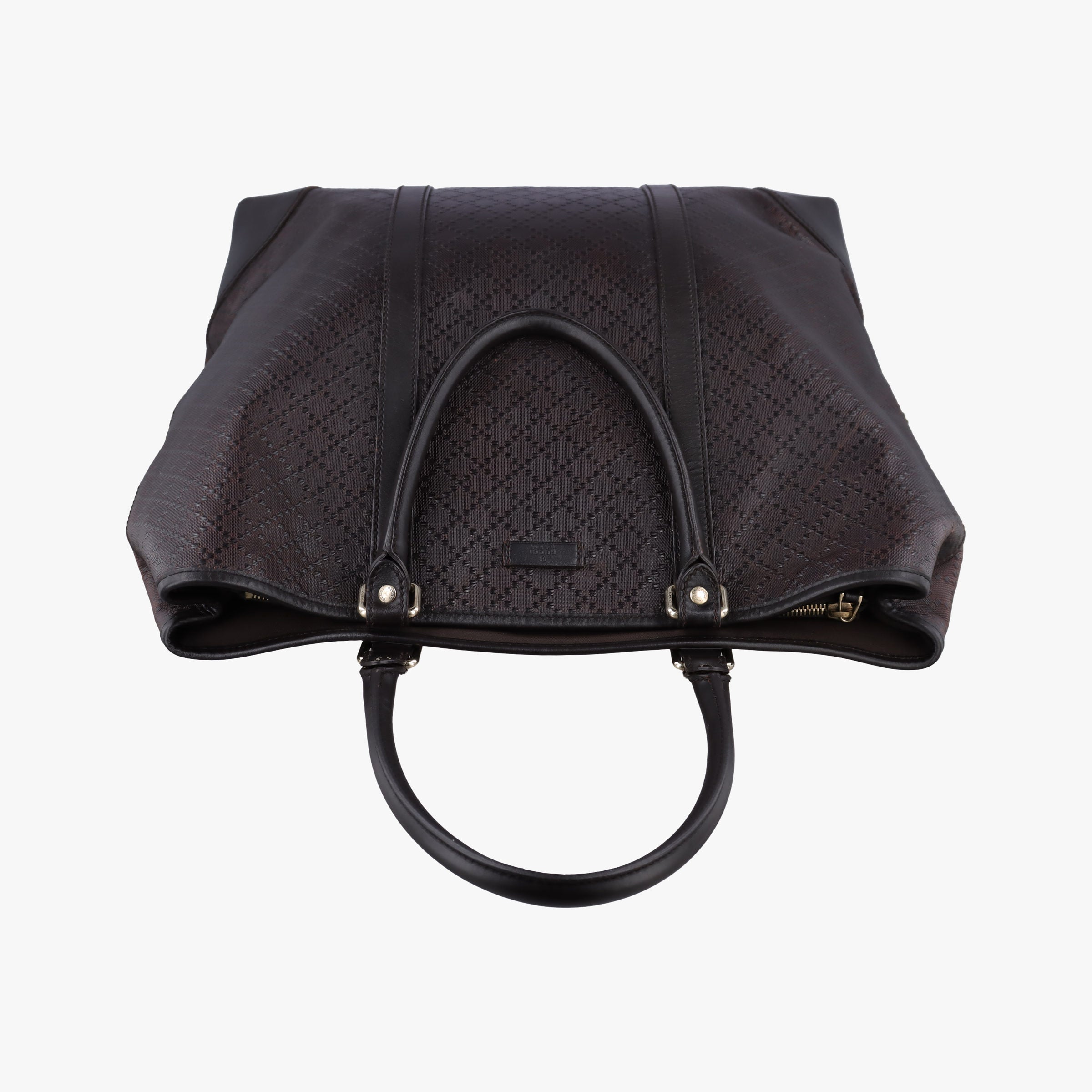 Diamante tote Brown leather 223668 F8989698ディアマンテ トート ブラウン レザー 223668 F8989698