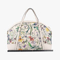 Nice Floral White×multi Leather 309614 H015697378ニースフローラ ホワイト×マルチ レザー 309614 H015697378