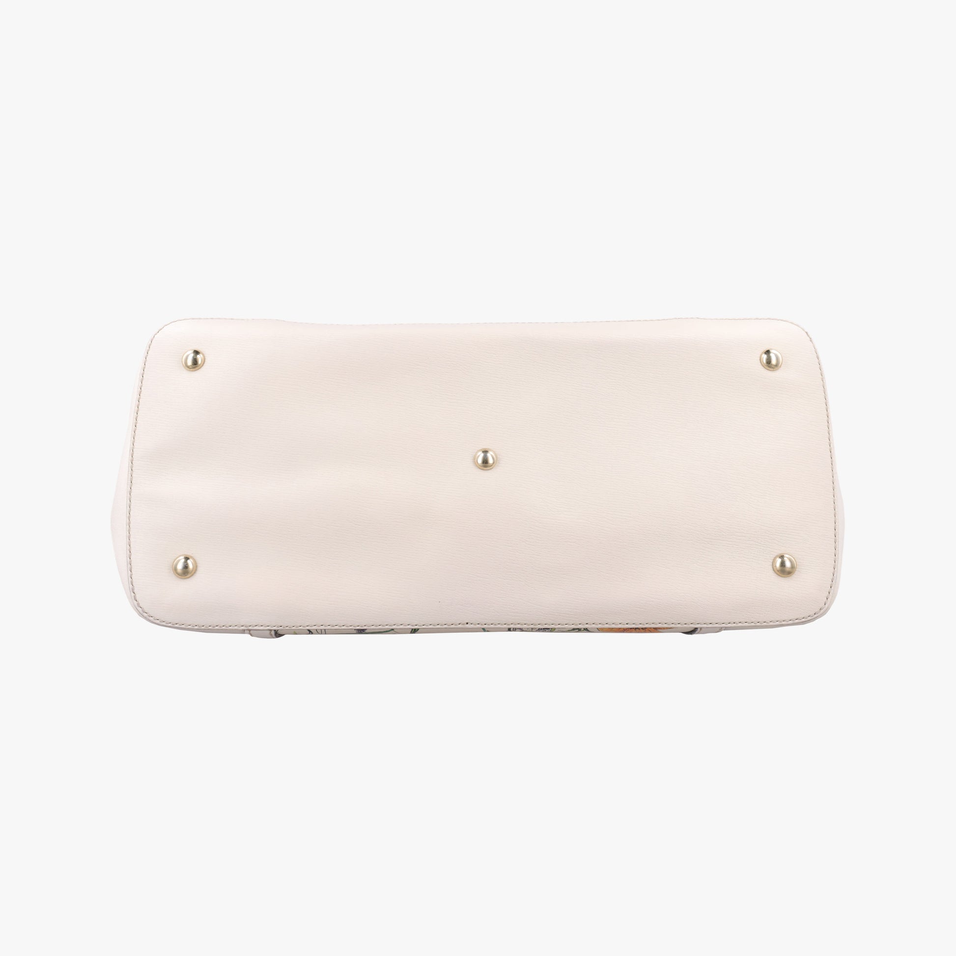 Nice Floral White×multi Leather 309614 H015697378ニースフローラ ホワイト×マルチ レザー 309614 H015697378