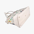 Nice Floral White×multi Leather 309614 H015697378ニースフローラ ホワイト×マルチ レザー 309614 H015697378