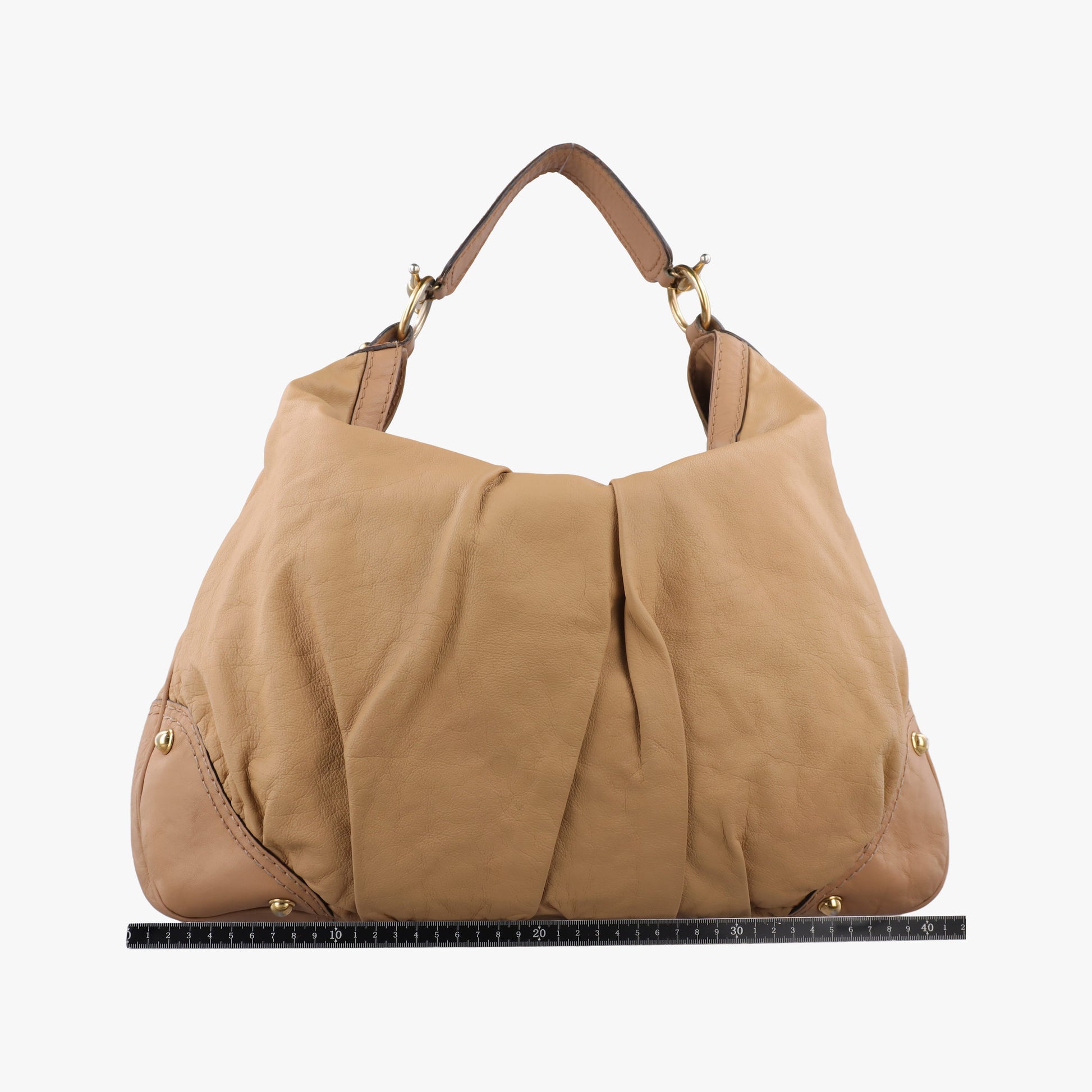 Jockey Hobo Brown leather 203542 F4160746ジョッキー ホーボー ブラウン レザー 203542 F4160746