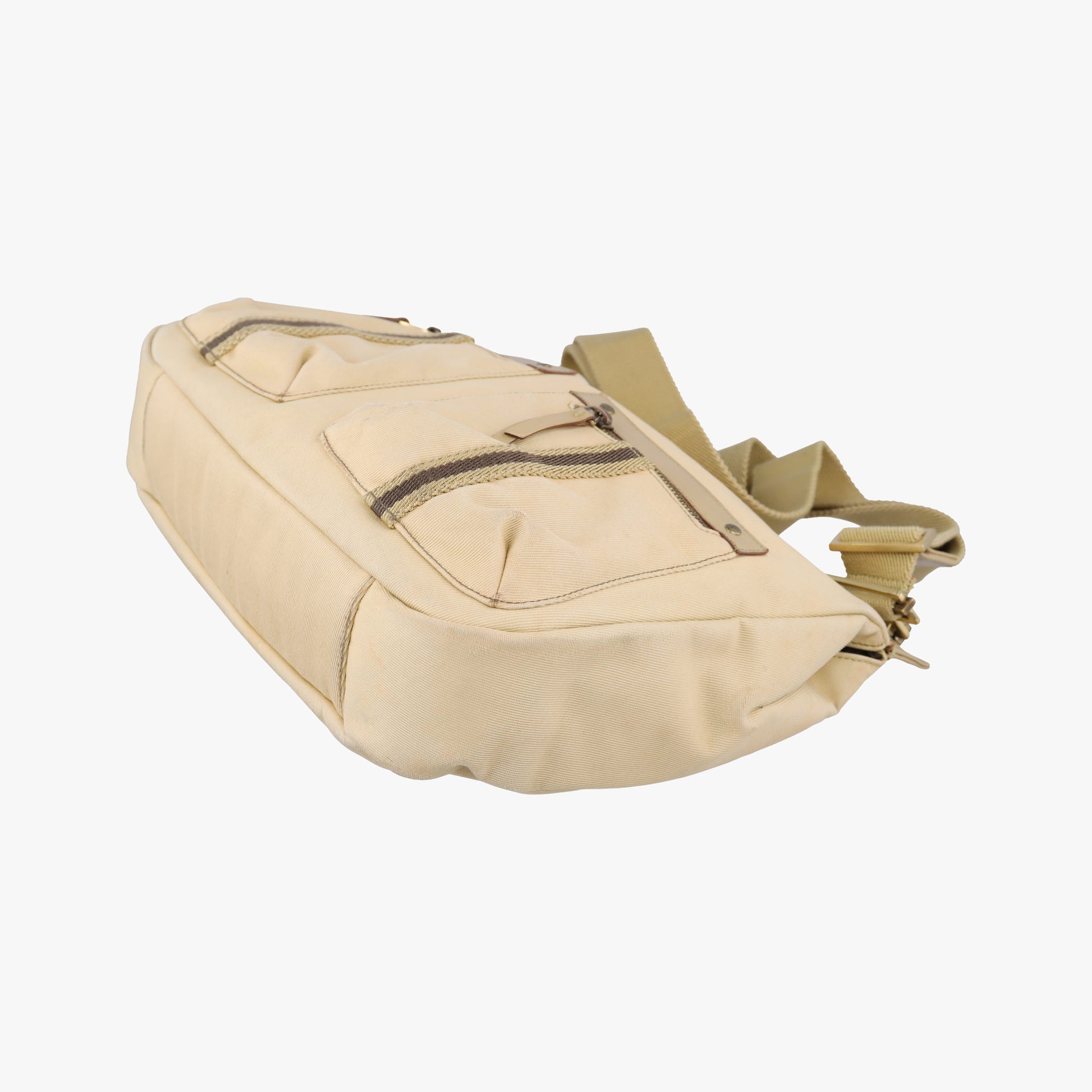Double Pocket Beige canvas 90762 ダブルポケット ベージュ キャンバス 90762 