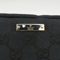 GG Canvas Black Jacquard Canvas × Calf Leather 002.11 GGキャンバス ブラック ジャガードキャンバス × レザー 002.11 