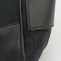 GG Canvas Black Jacquard Canvas × Calf Leather 002.11 GGキャンバス ブラック ジャガードキャンバス × レザー 002.11 