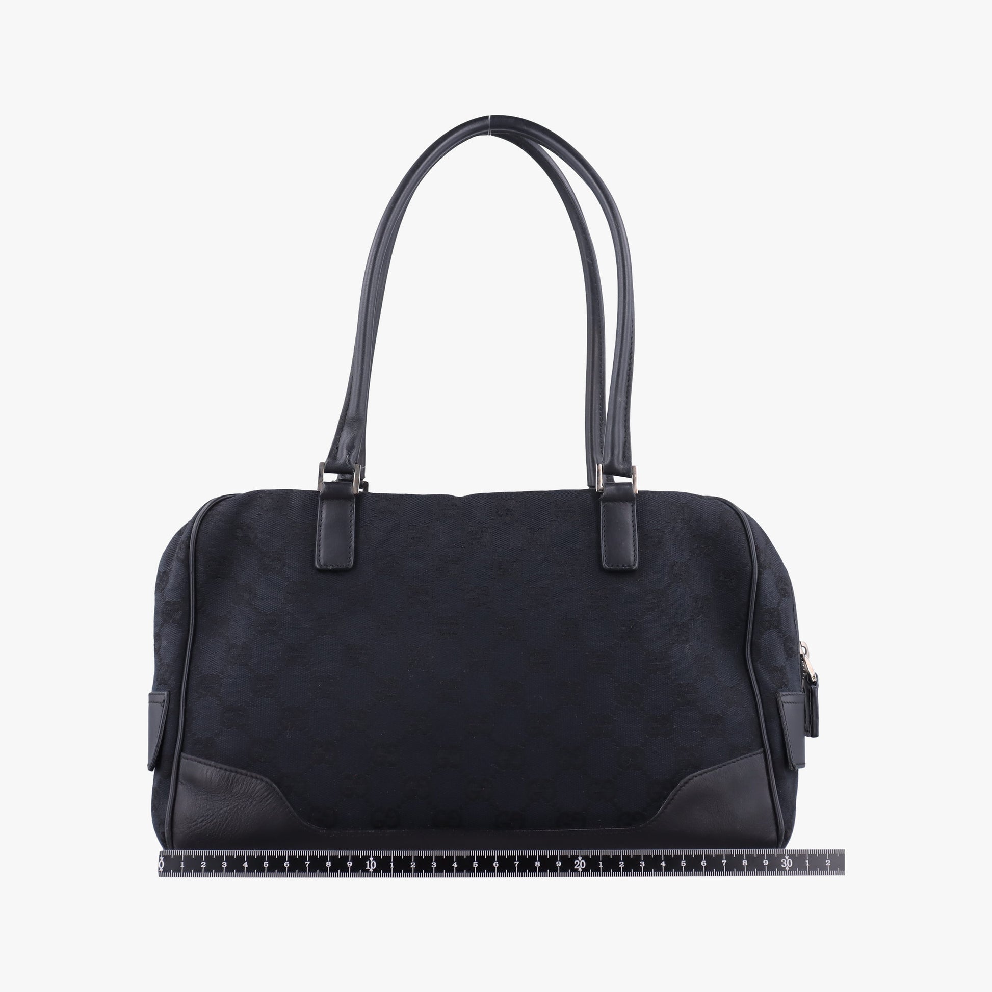 GG Canvas Black Jacquard Canvas × Calf Leather 002.11 GGキャンバス ブラック ジャガードキャンバス × レザー 002.11 