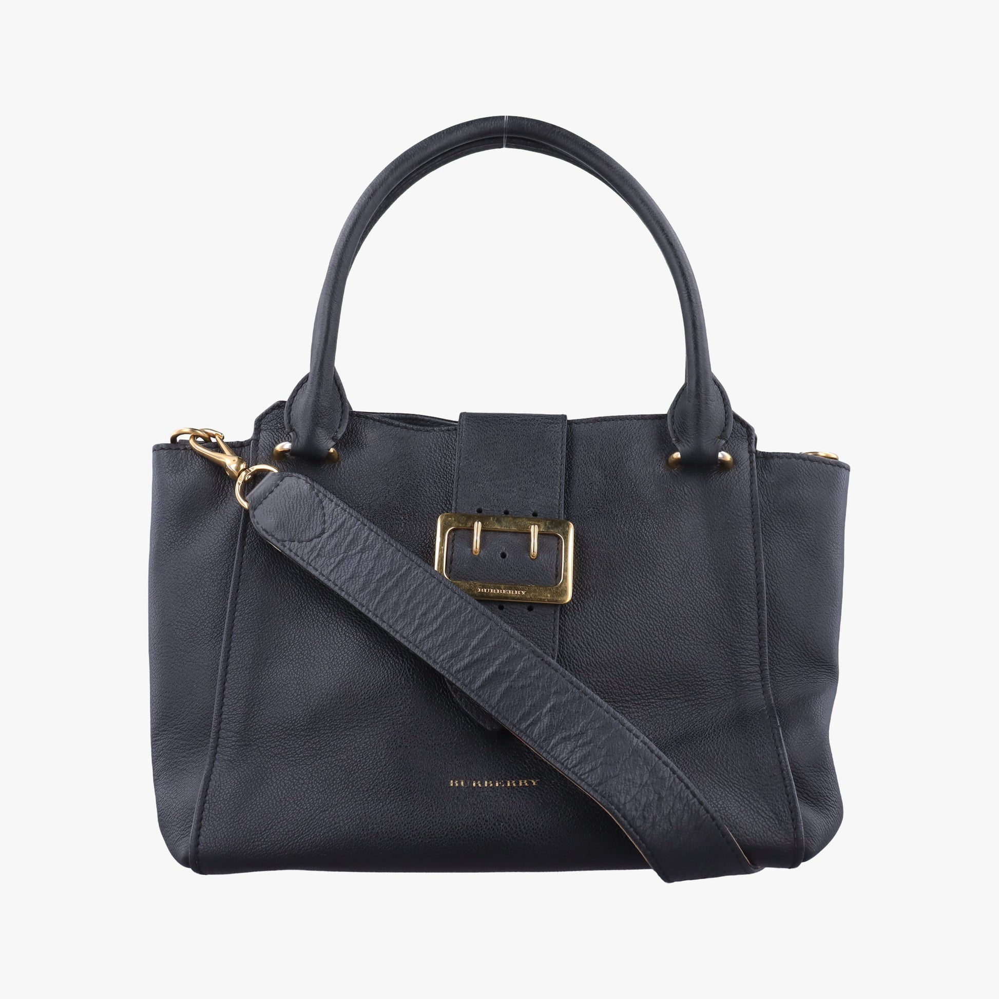 Buckle Black Leather TIVPIC1264バックル ブラック レザー TIVPIC1264