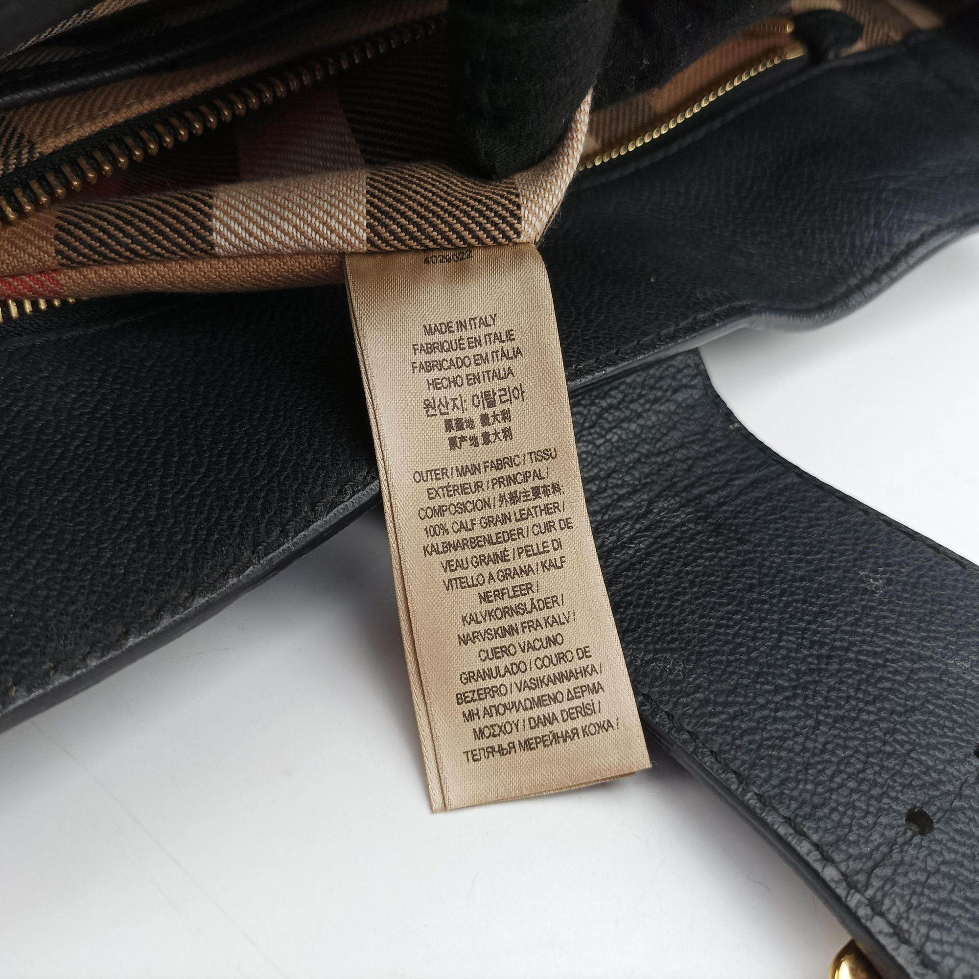 Buckle Black Leather TIVPIC1264バックル ブラック レザー TIVPIC1264