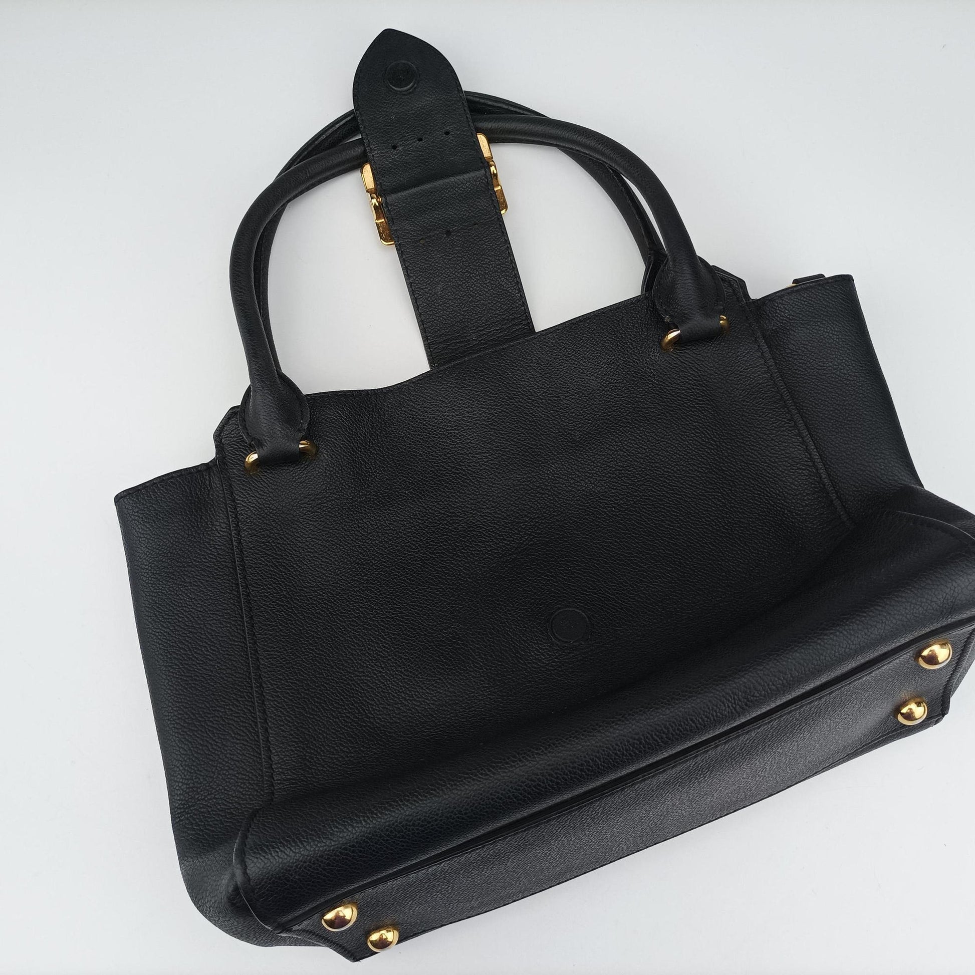 Buckle Black Leather TIVPIC1264バックル ブラック レザー TIVPIC1264